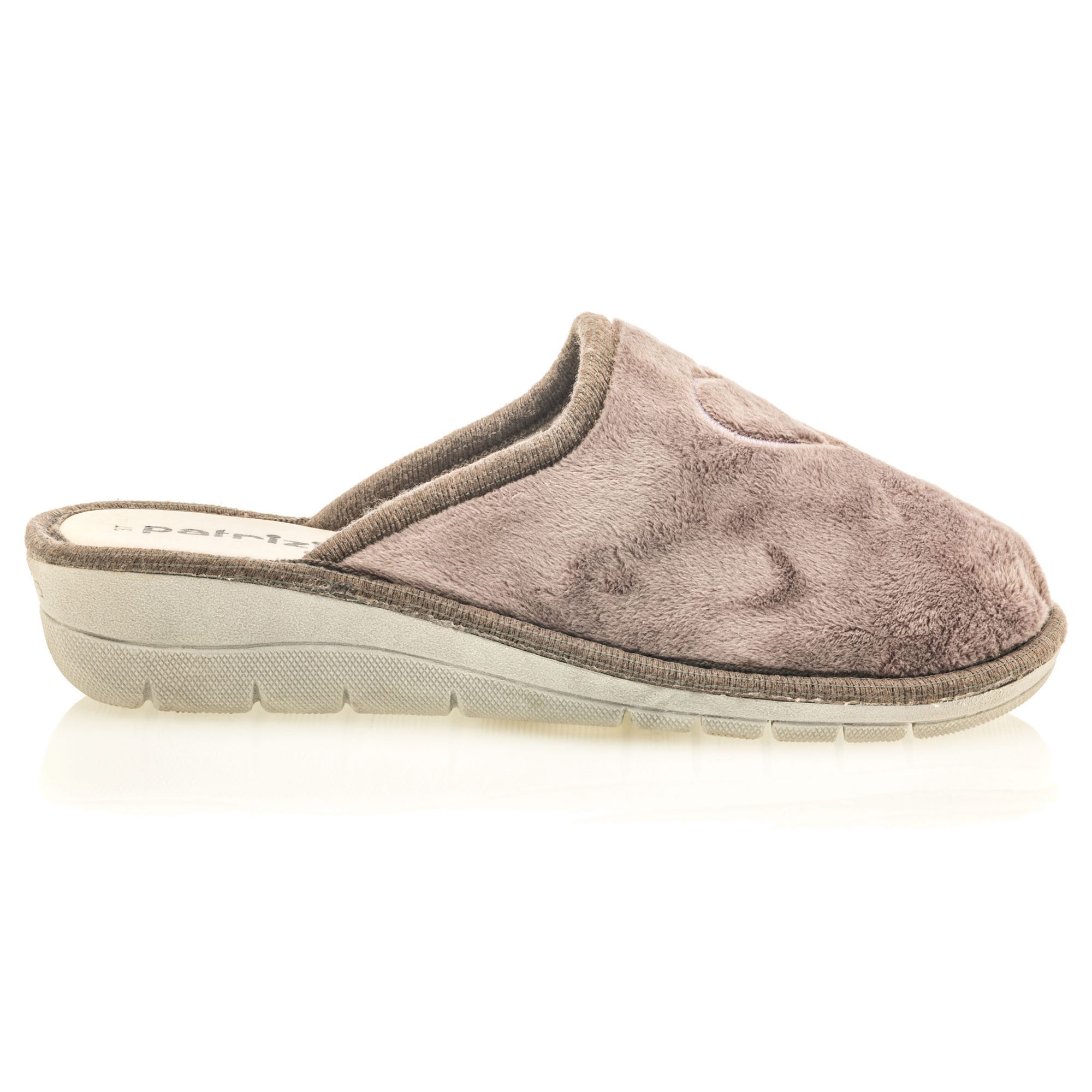 Pantoufles sabots Femme gris