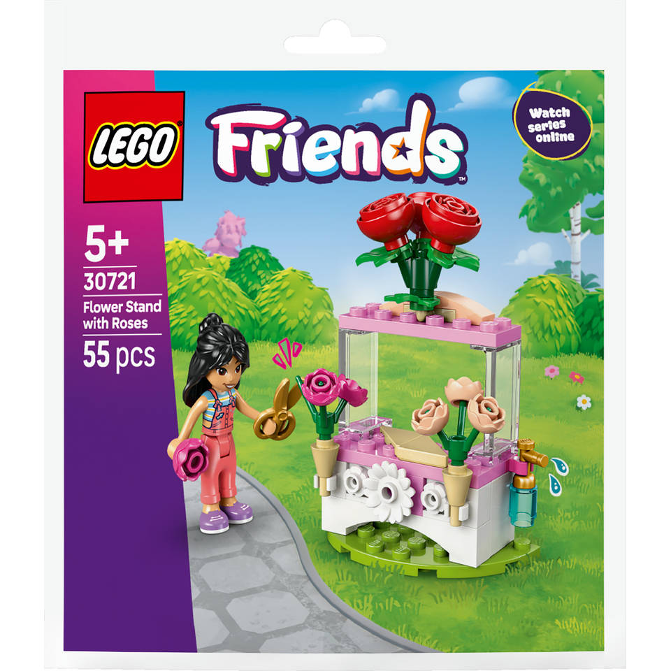LEGO Friends bloemenkraam met rozen 30721