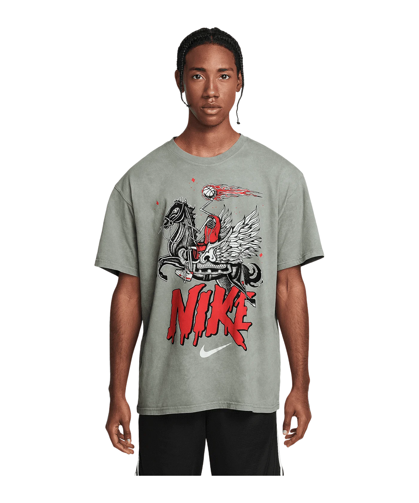 Nike M90 T-Shirt Grau F029