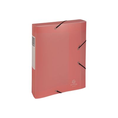 Exacompta Chromaline Pastel - Boîte de classement plastique - dos 60 mm - disponible dans différentes couleurs pastels