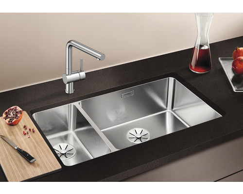 Blanco ANDANO 500/180-U spoelbak, 745 x 440 mm, roestvrij staal, 522989