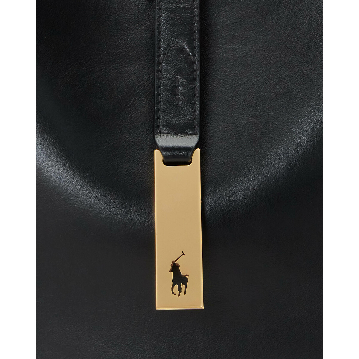 POLO RALPH LAUREN<br>Tas, cykelvormig, em couro POLO ID