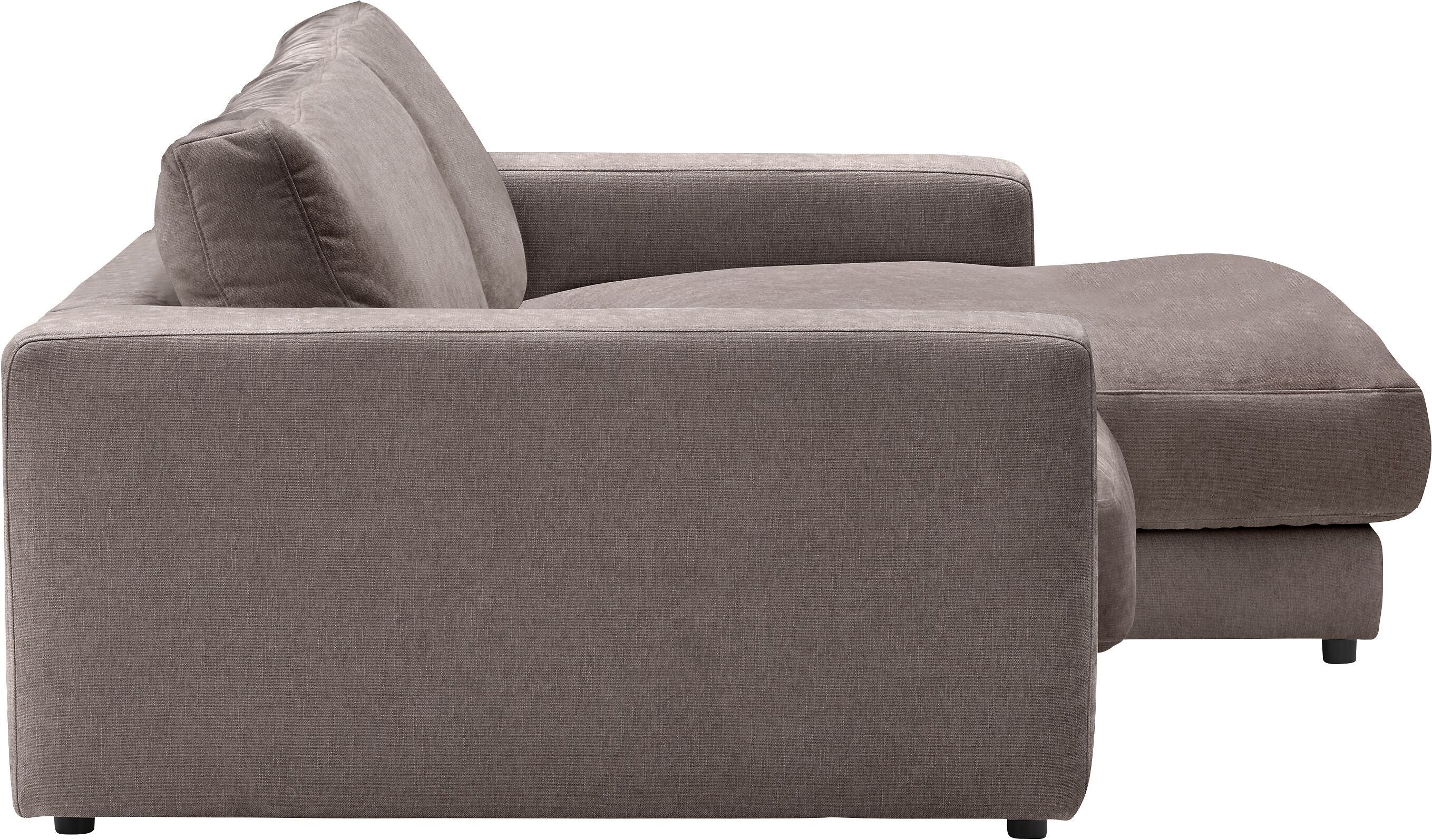 HARRISON Ecksofa - Hellbraun / B: 250.0 cm x T: 170.0 cm x H: 85.0 cm