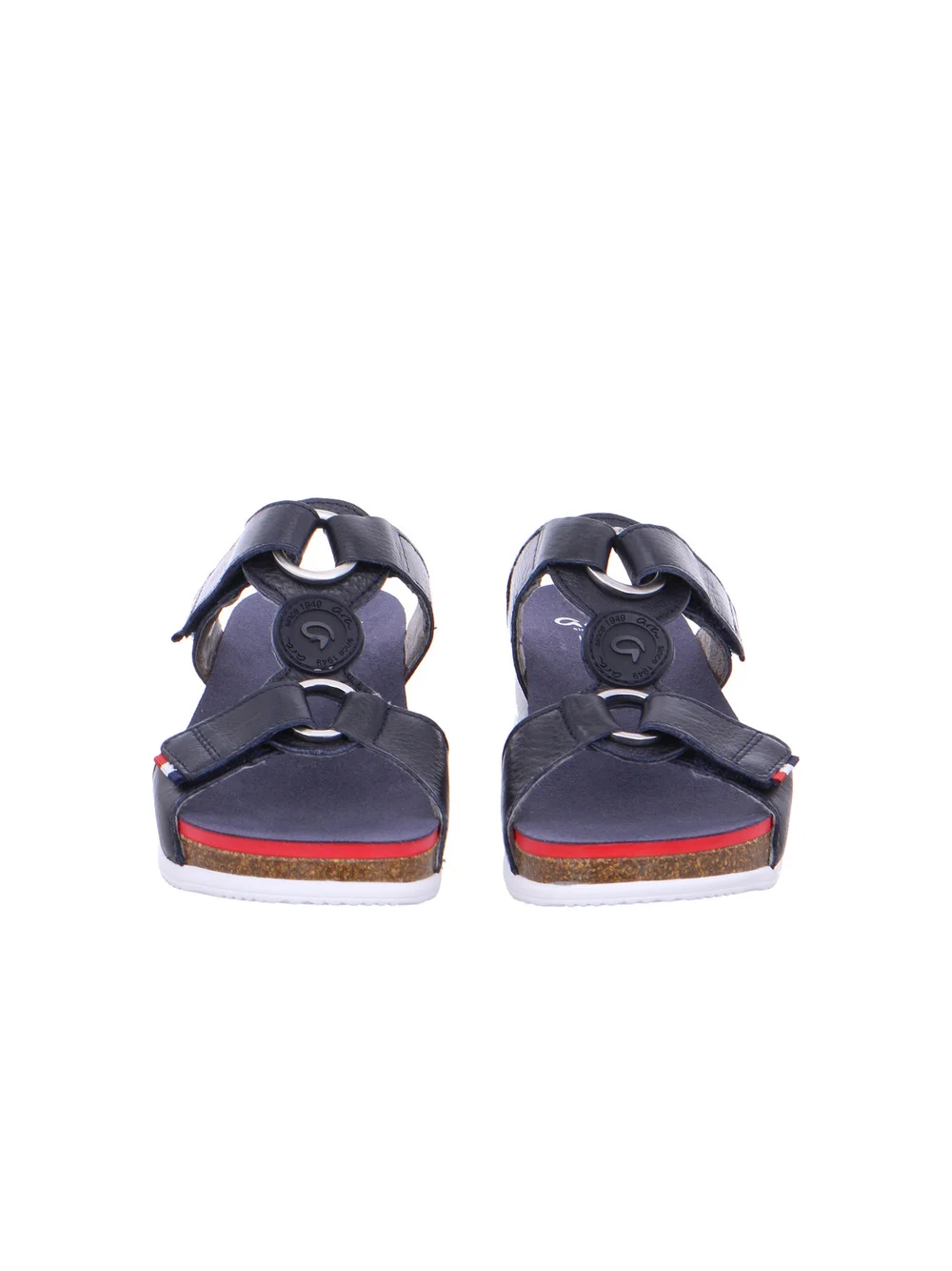 Pantolette Norderney blau