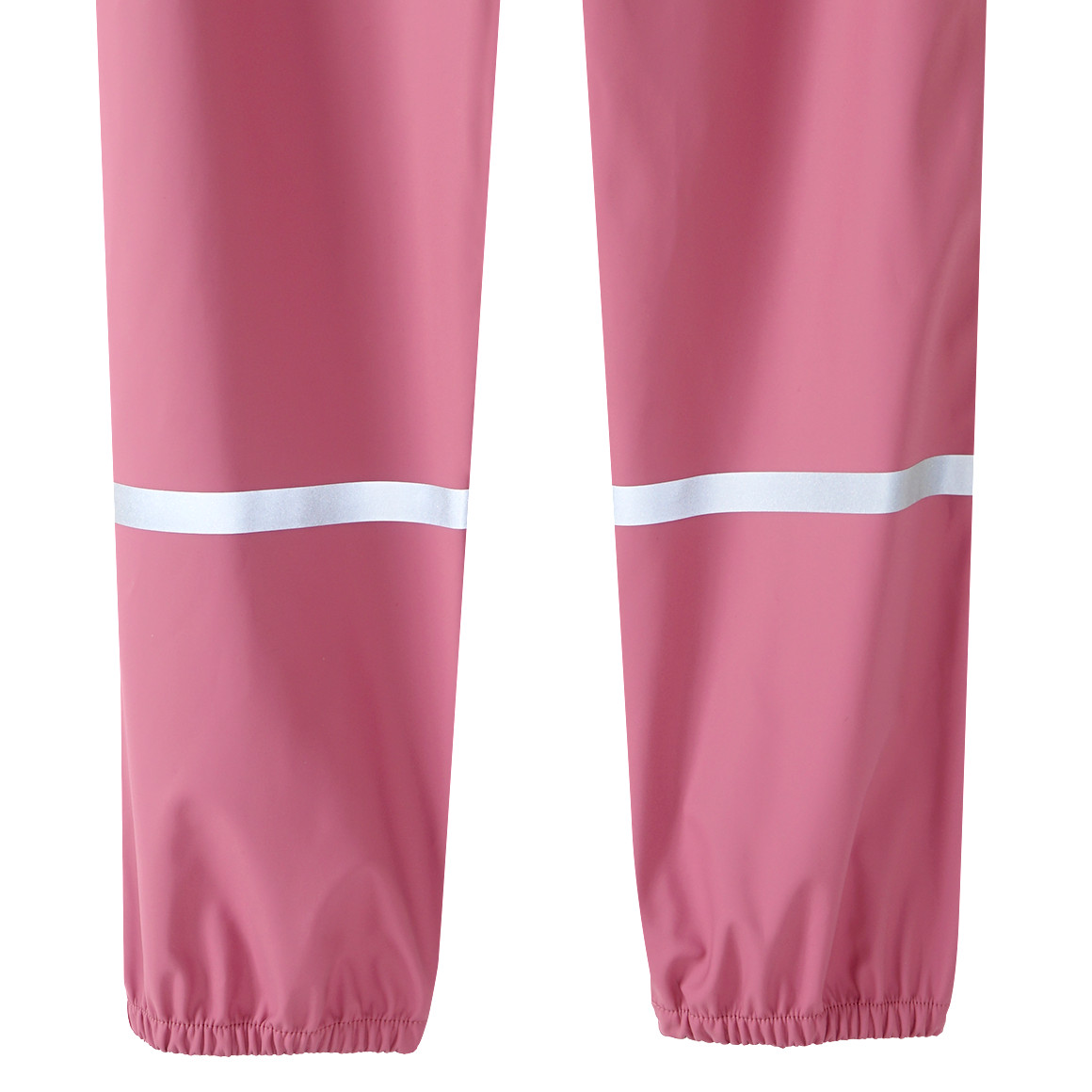 Famy Kinder Regenhose mit Reflektoren altrosa