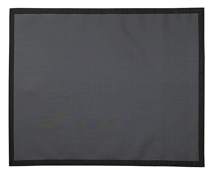 Tapis de barbecue gris L.100 x L.120 cm