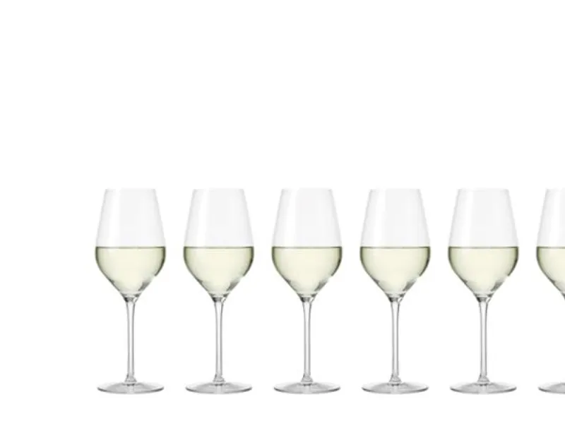 Aida Passion Connoisseur Hvidvinsglas i krystal 6 stk i en pakke