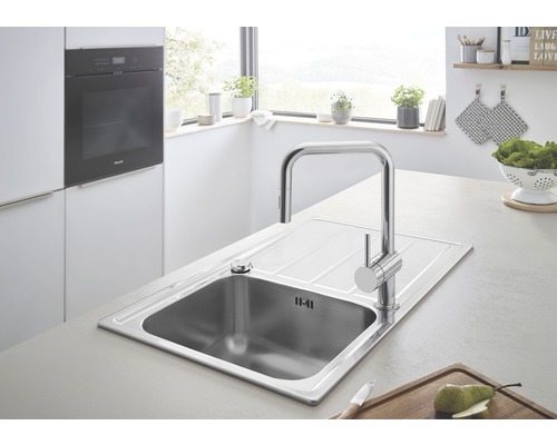 GROHE keukenkraan met handdouche MINTA chroom 32322002