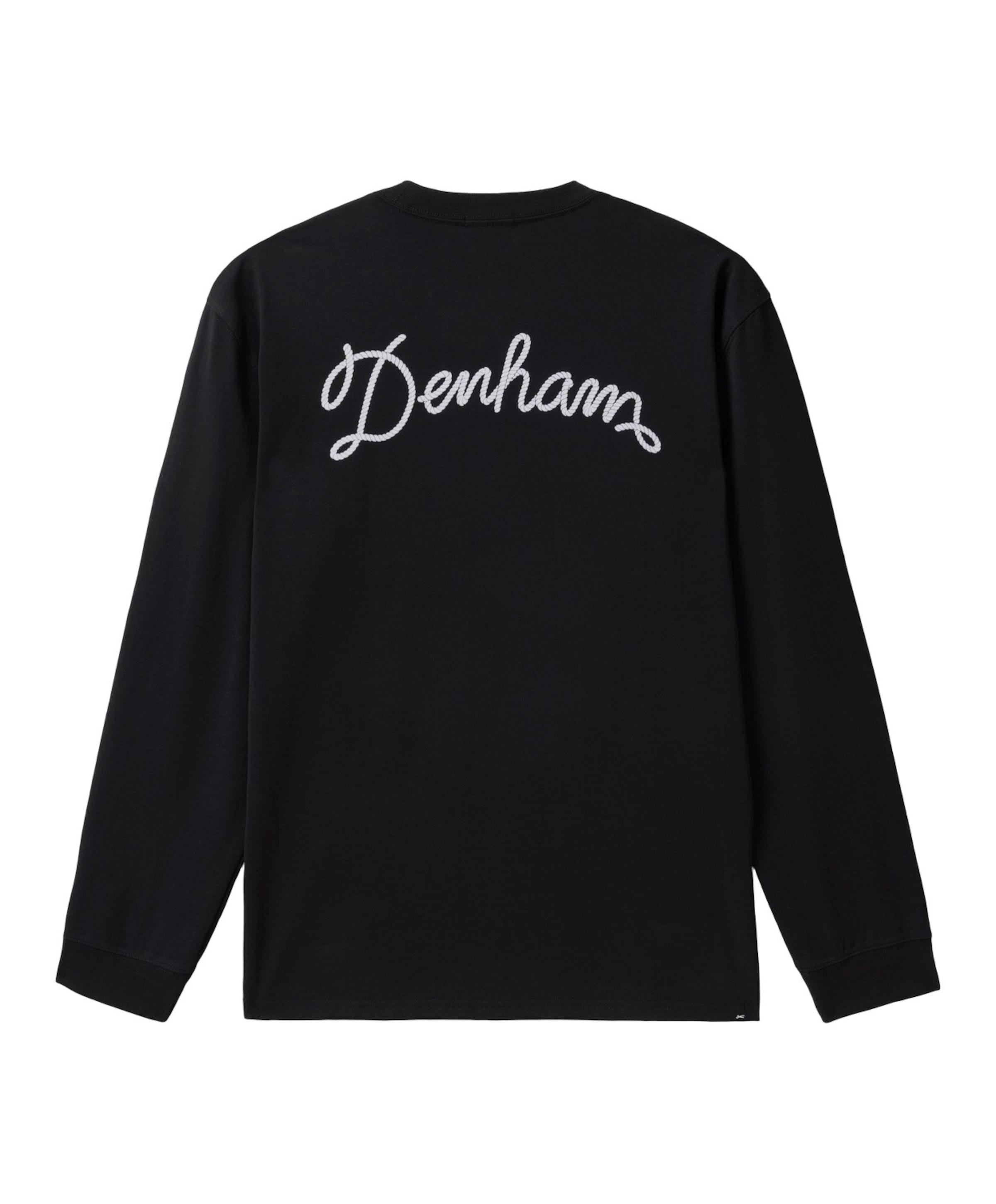 Denham Heren longsleeve zwart