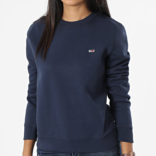 Sweat Crewneck Femme Fleece 9227 Bleu Marine