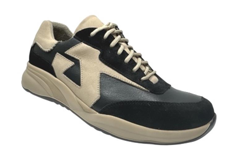 Durea 6305 wijdte H ZWART/TAUPE