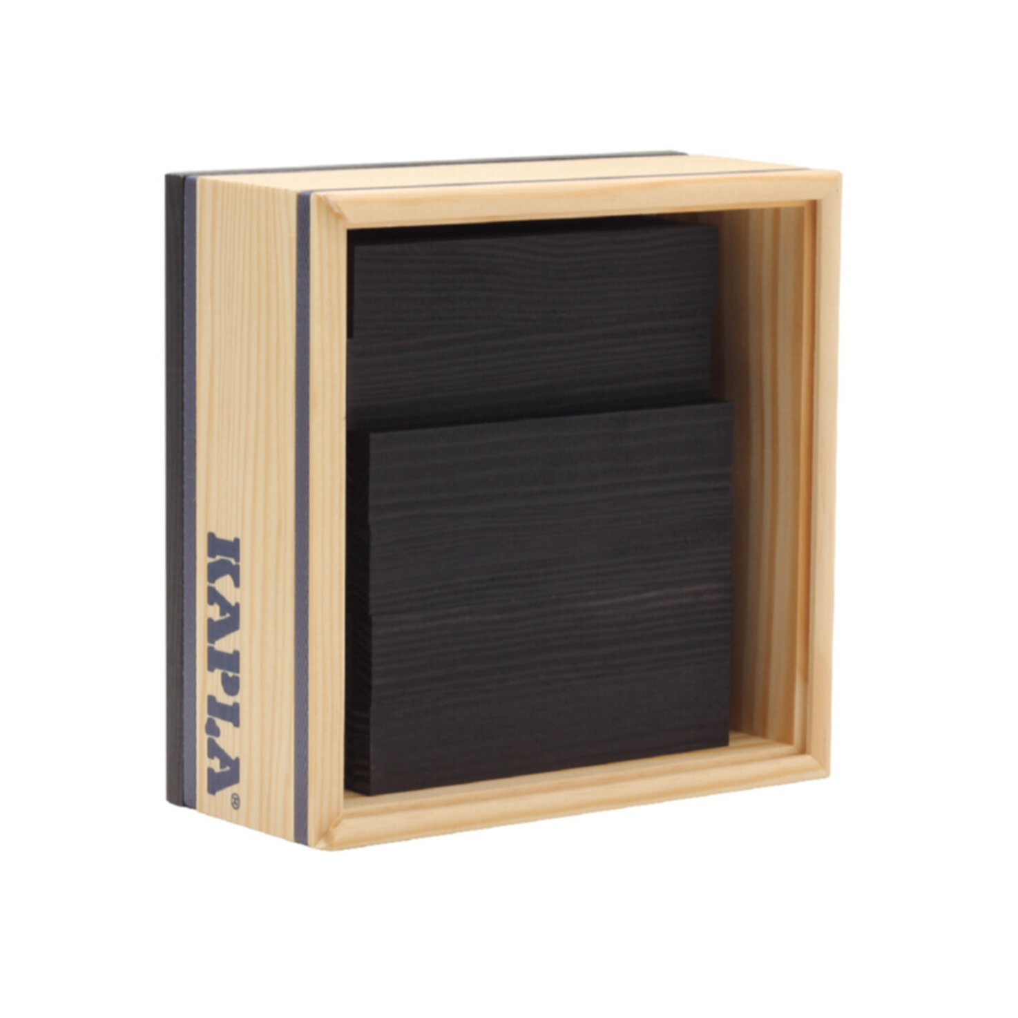 KAPLA-40er Quadrat schwarz