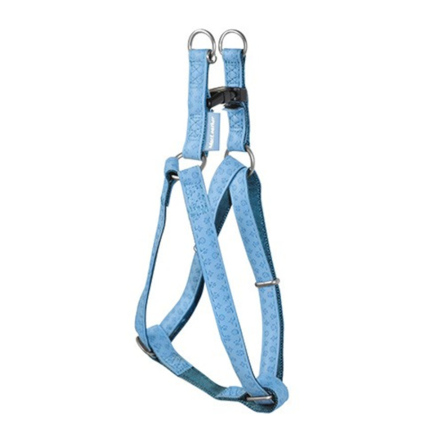 Coleira clássica azul para cães MacLeather