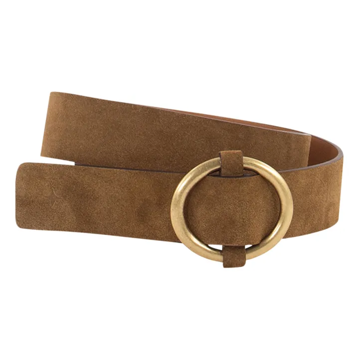 Sessùn Ceinture Tisao Su Croûte de Cuir | Tabac