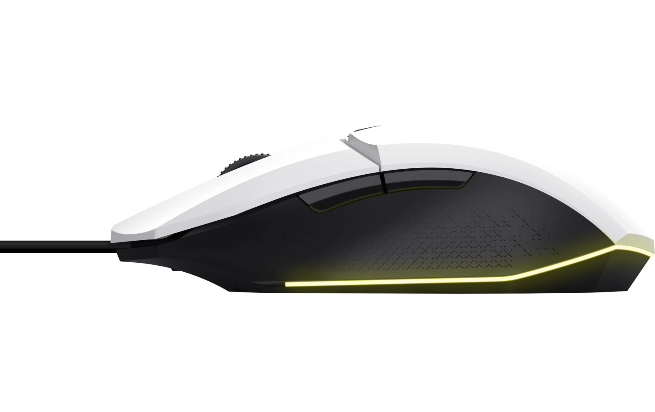 Gaming-Maus GXT109 Felox WeissPräzise Gaming Maus mit LED-Beleuchtung