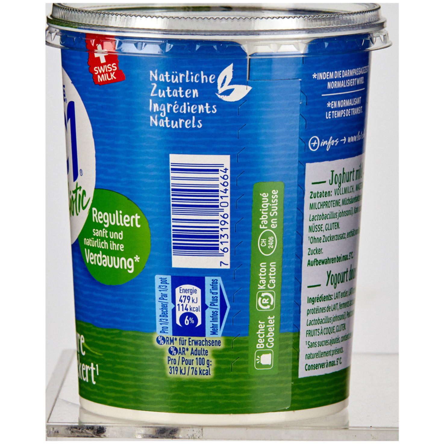 Lc1 Joghurt Nature ohne Zuckerzusatz