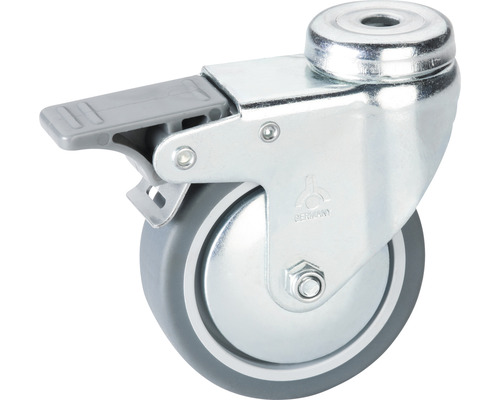 Tarrox transportmaterieel zwenkwiel, vergrendelbaar, tot 50 kg, 75 x 101 x 75 mm