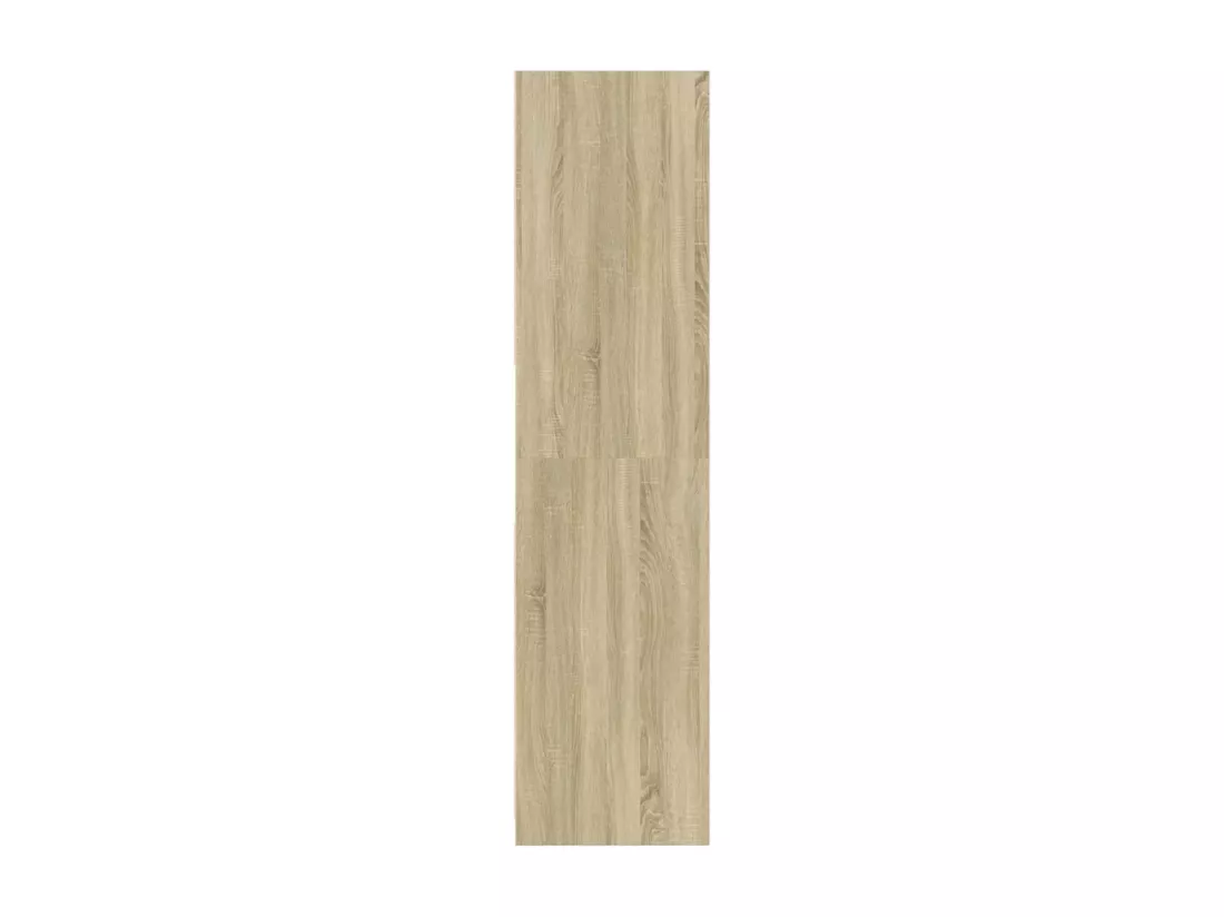 Garde-robe chêne sonoma 80x50x200 cm bois d'ingénierie