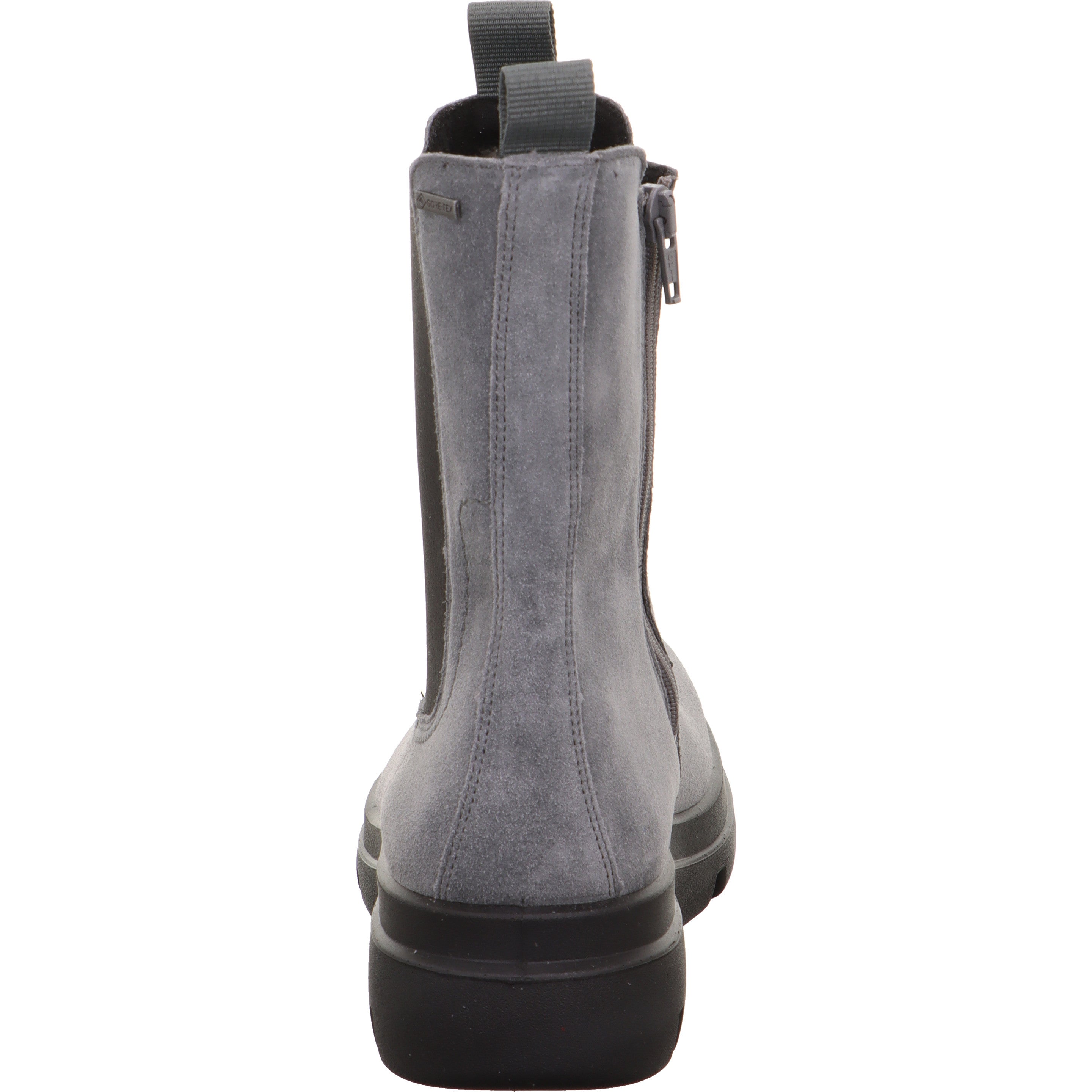 legero ANGELINA Damen  Chelsea Boots mit Reißverschluss - Farbe: Castlerock - Größe: 8.5