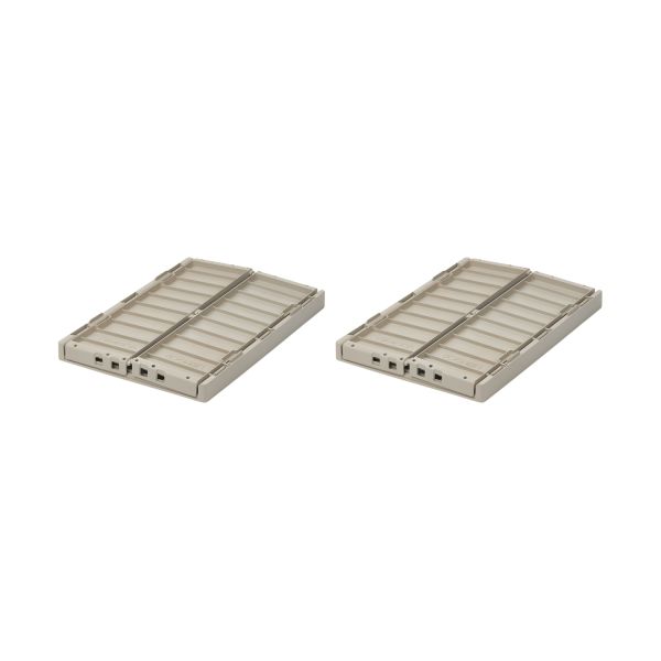 Liewood Weston Opberg Box M - 2 Stuks - Oat