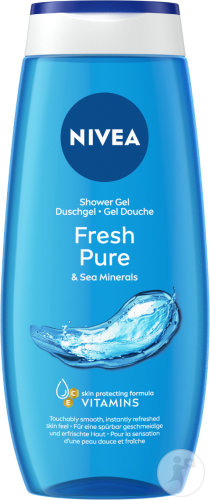 Nivea Pure Fresh Gel Douche Flacon 250ml