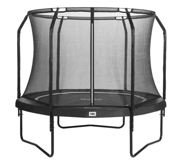 Salta 554, Trampolin, Rund, 150 kg, 5 År, Safety net, Sort