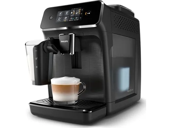 Philips Series 2200 EP2230 - Automatisk kaffemaskine med mælkeskummer - 15 bar - matsort