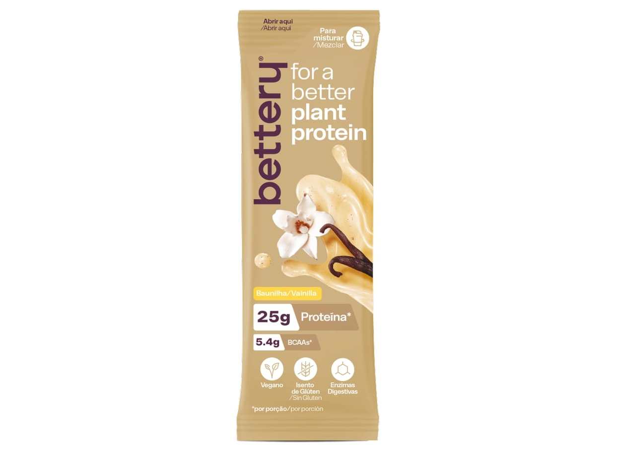 PROTEINA VEGAN BETTERY BAUNILHA 32G