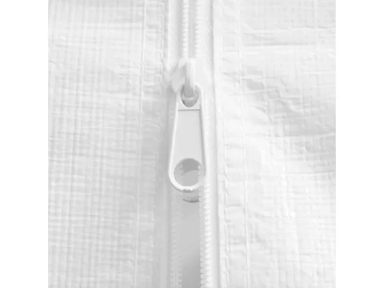 Tente de réception avec parois latérales 4x4 m Blanc 90 g/m²