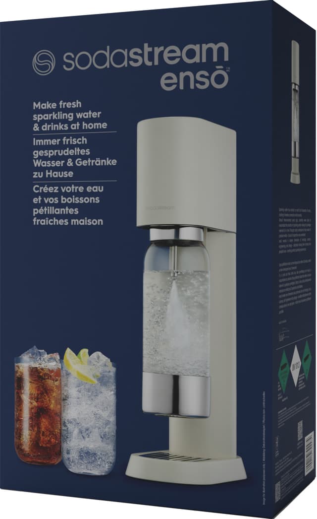 Sodastream Ensõ sodavandsmaskine 1013601772 (sandfarvet)
