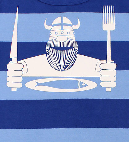 Danefæ T-Shirt - Danesigurd - Skipper Blue/Wasserblau Essen