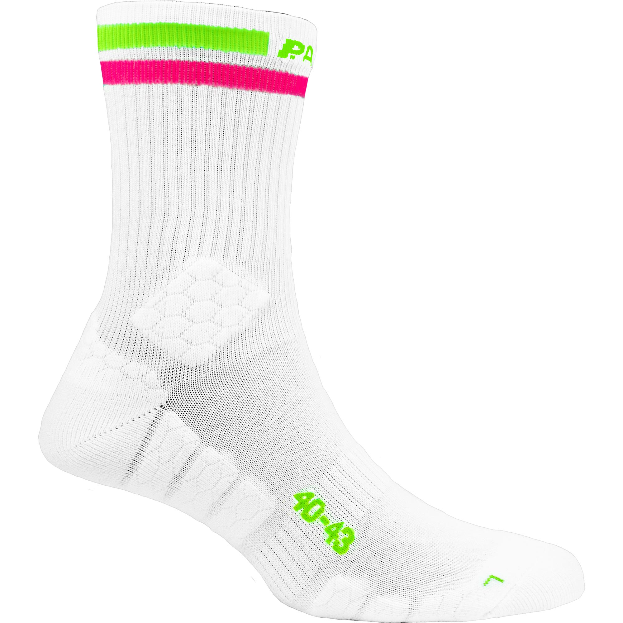 P.A.C. 3.2 Sport Recycled Stripes 2erPack Socken Damen white
