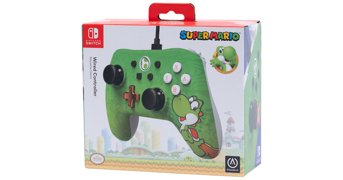 PowerASwitch Wired Controller Yoshi  (Groen)