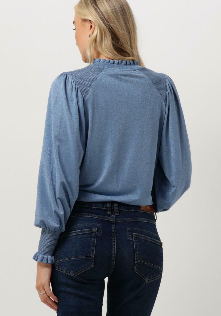 MOS MOSH zwarte mos mosh t-shirt mmkaliva ls blouse