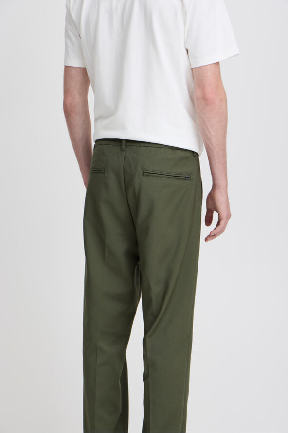 Casual Friday CFMARC performance pants with pleat Deep depths