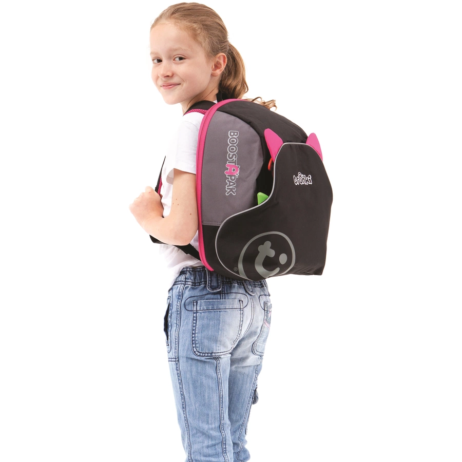 trunki BoostApak Schwarz mit Pink
