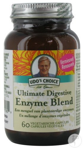 Udo's Choice Ultimate Digestive Mélange D'Enzymes Végétales 60 Capsules Végétales