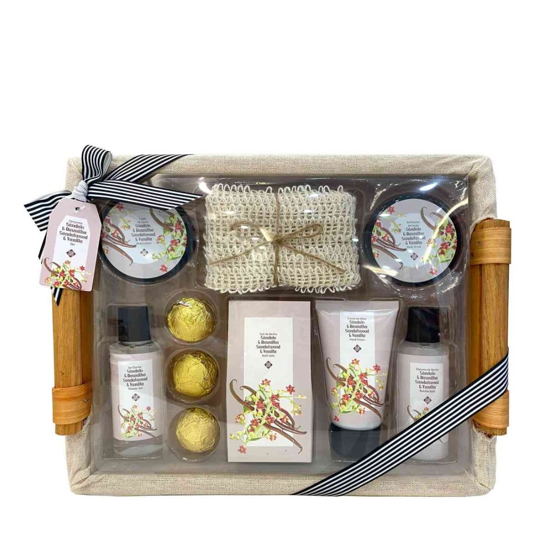 ROSALEE COFRET BANHO Cesto Bella Natura No.172 - Sândalo e Baunilha - 1un