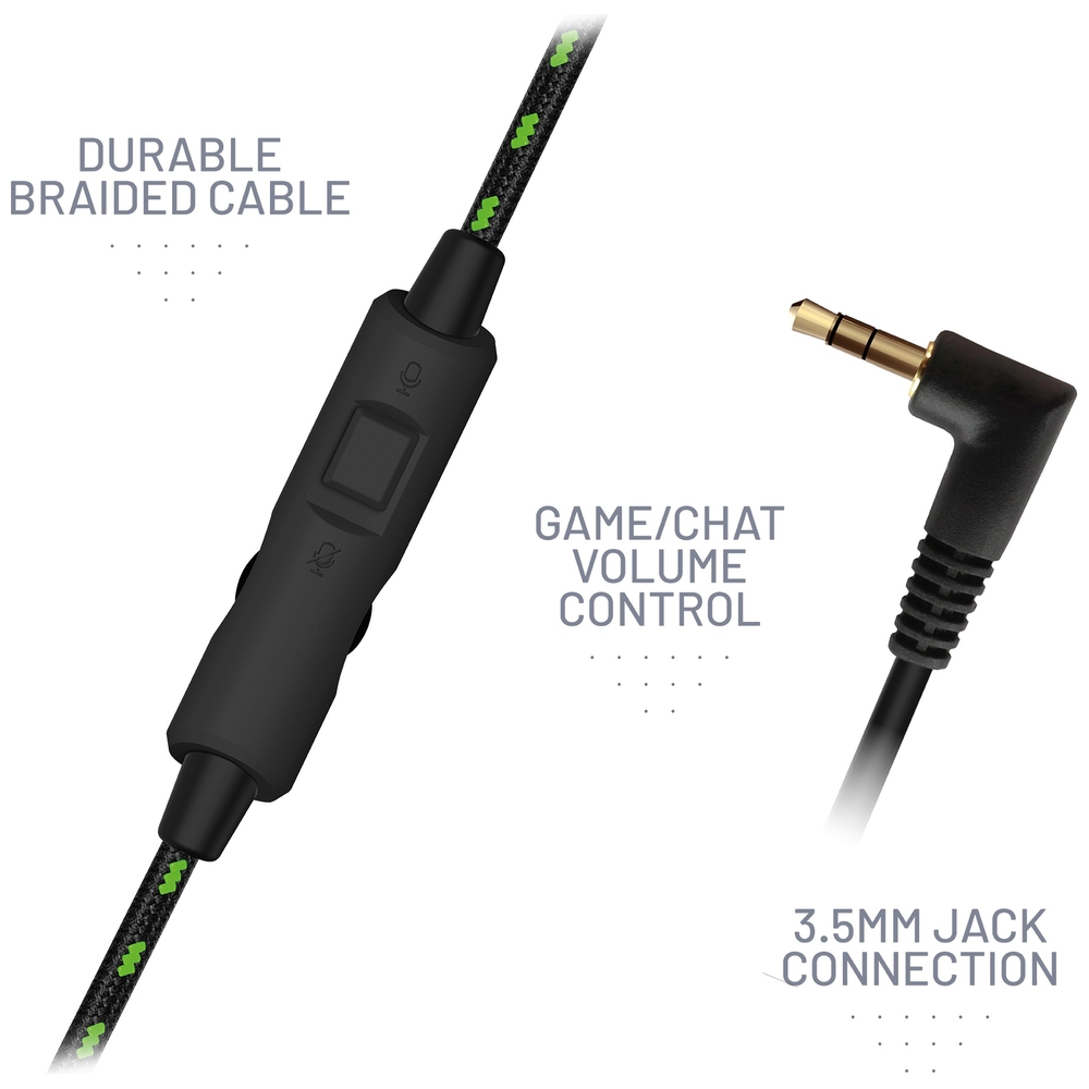 Stealth C6-100 Gaming-Headset für Xbox, PS4/PS5, Switch, PC & Mobilgeräte – Schwarz & Grün