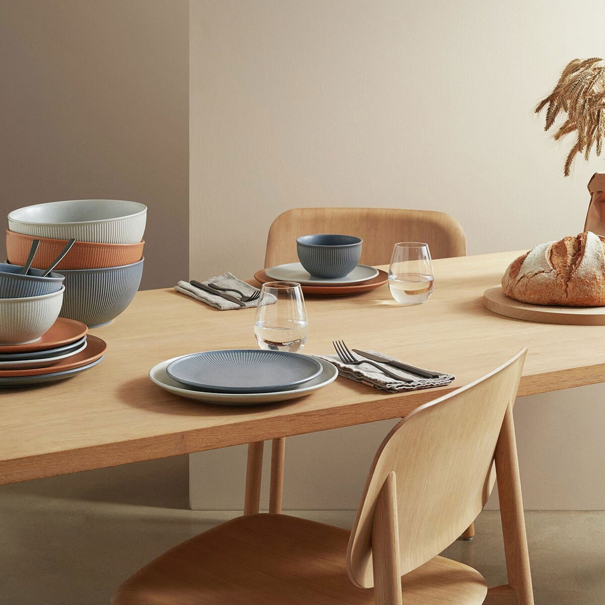 Rosenthal Thomas Clay tallerken 22 cm, himmel