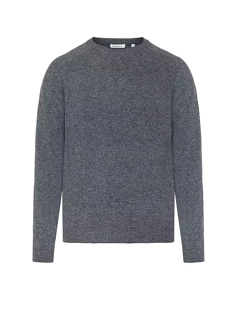 KNOWLEDGE COTTON APPAREL Pullover FIELD grau