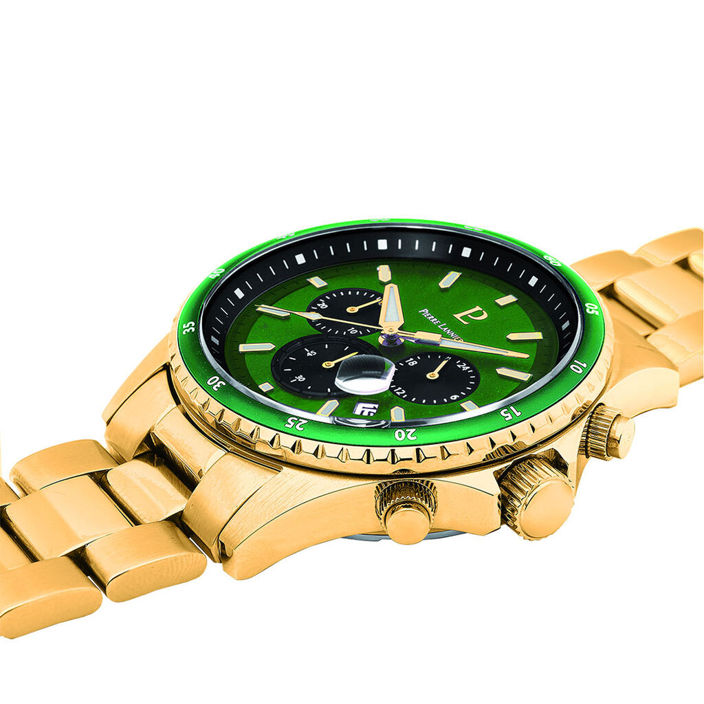 Montre Pierre Lannier Cronos Vert