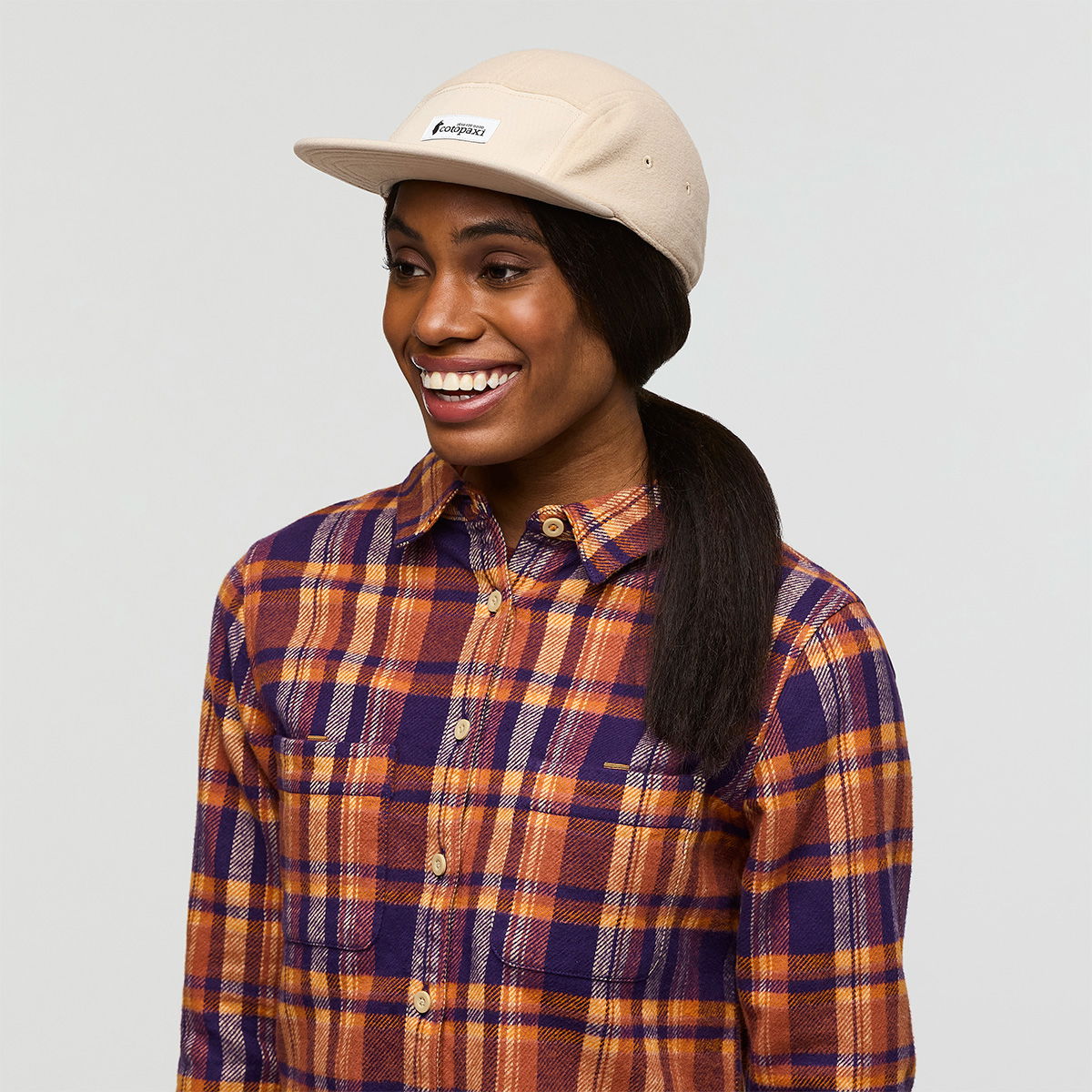 Cotopaxi Fleece 5-Panel Cap (Oatmeal)