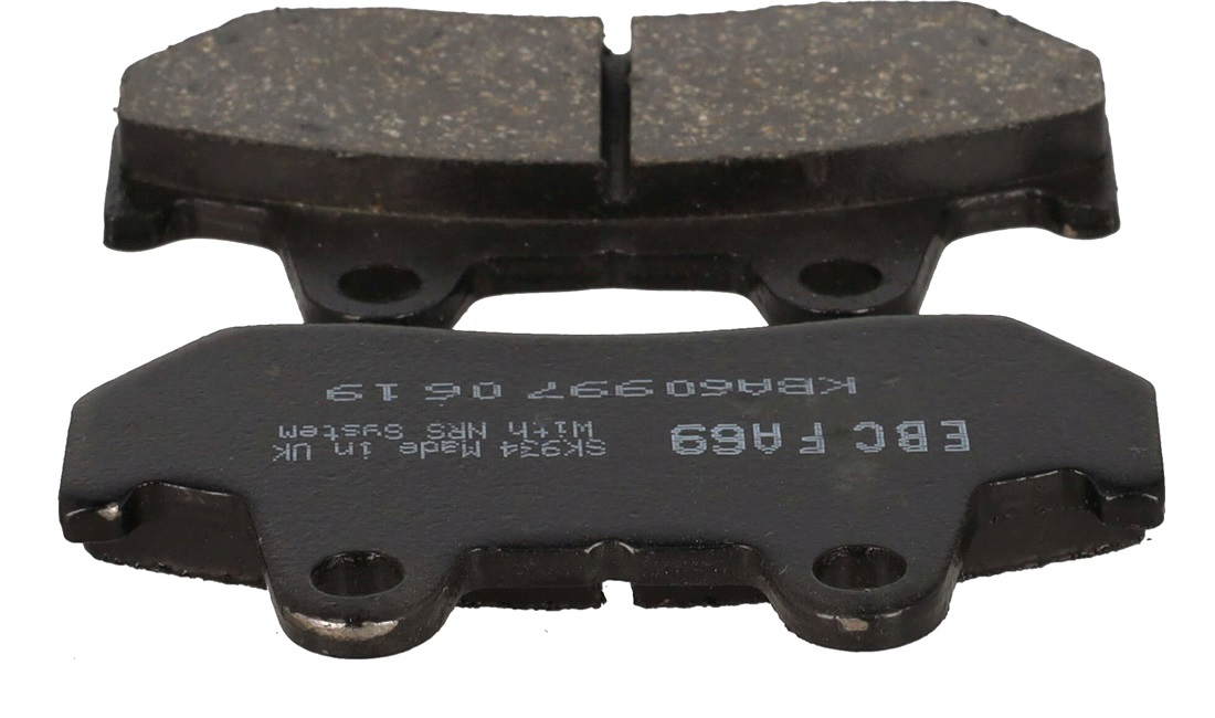 Bremseklodser for EBC, CB1100R 80-83