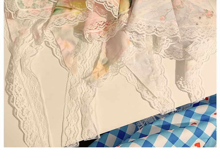 Show Mind - Print kant bandana hoofdband (verschillende ontwerpen)