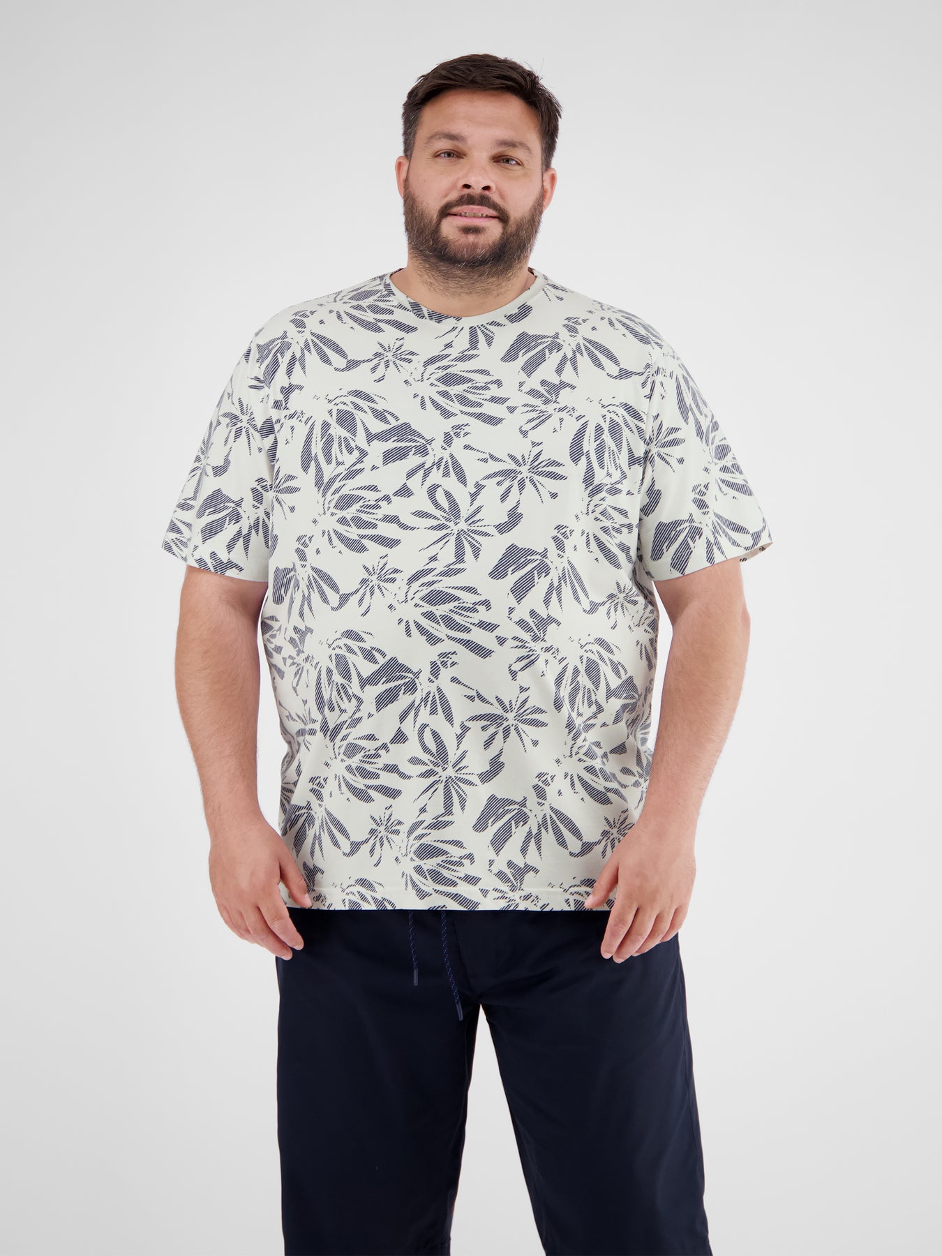 Übergrößen T-Shirt mit hohem Tragekomfort durch Stretchanteil