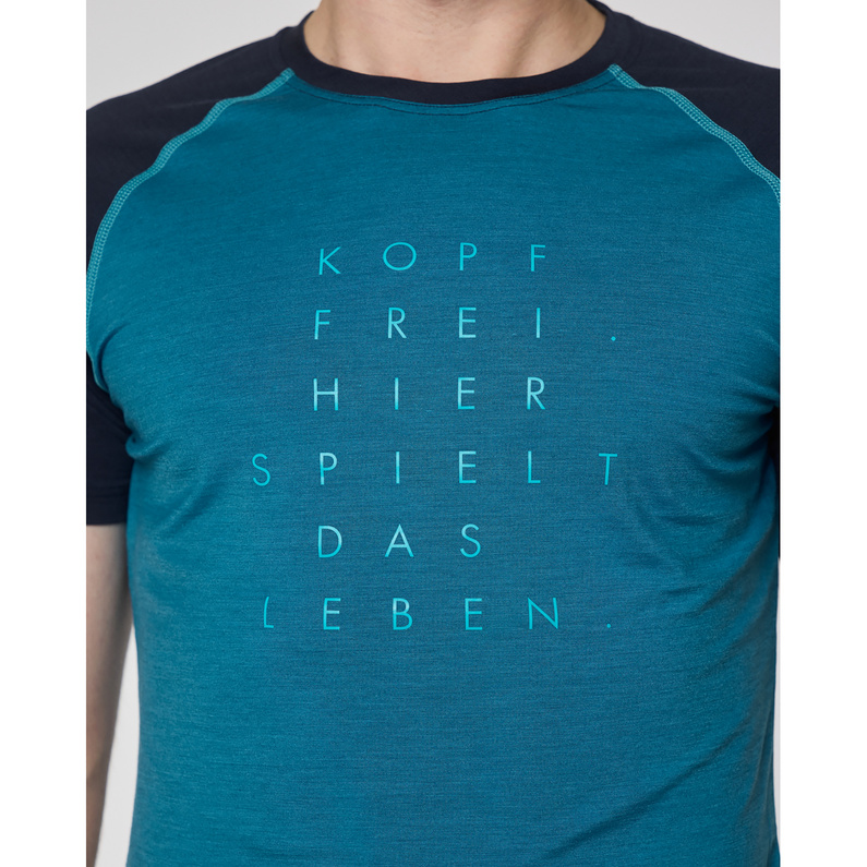 Ein schöner Fleck Erde Herren Kopf Frei T-Shirt