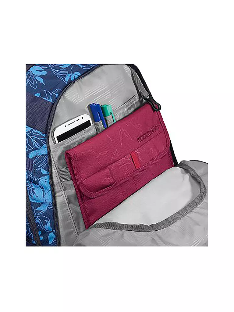 COOCAZOO Schulrucksack MATE Tropical Night blau