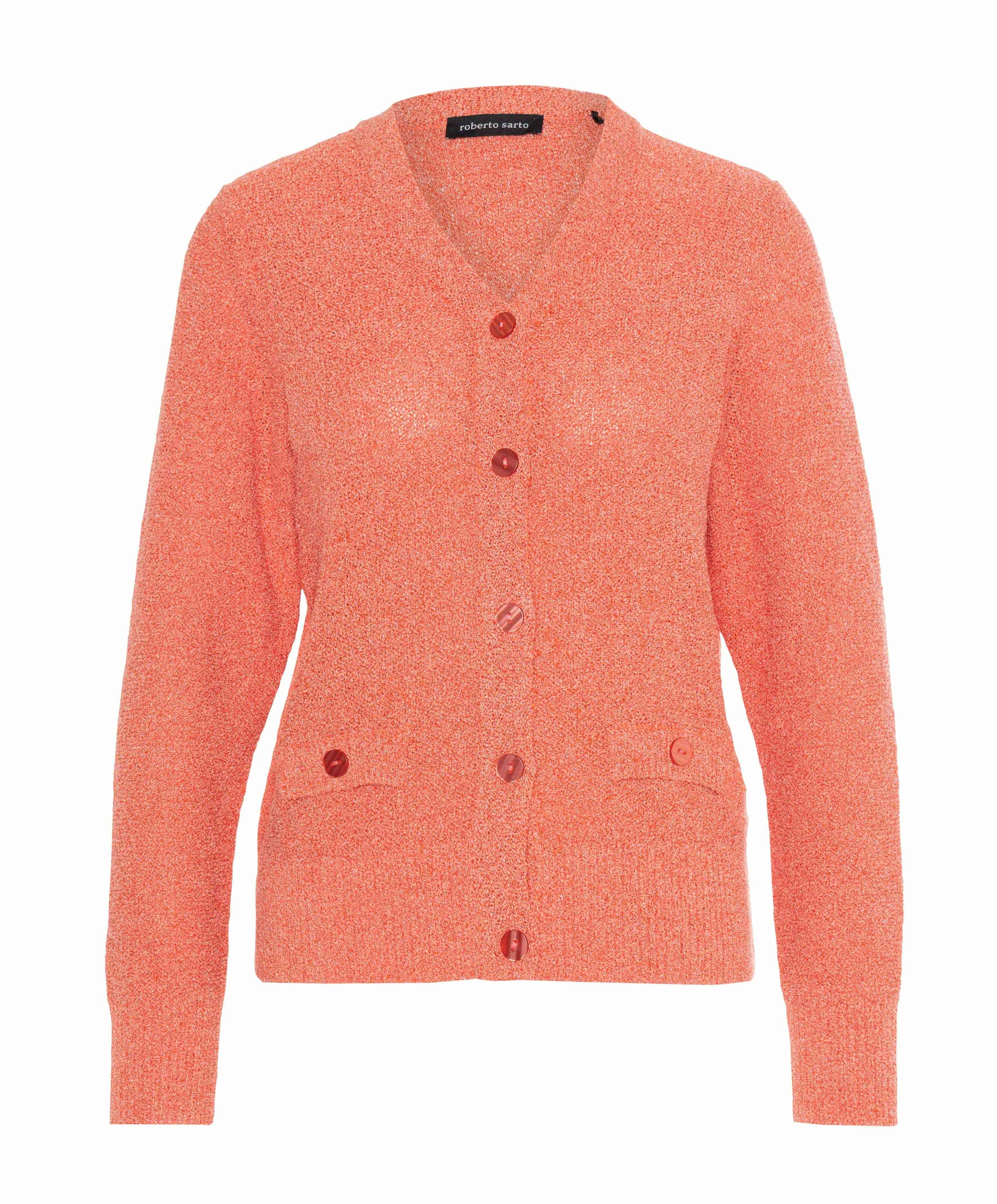 Roberto Sarto Dames vest oranje