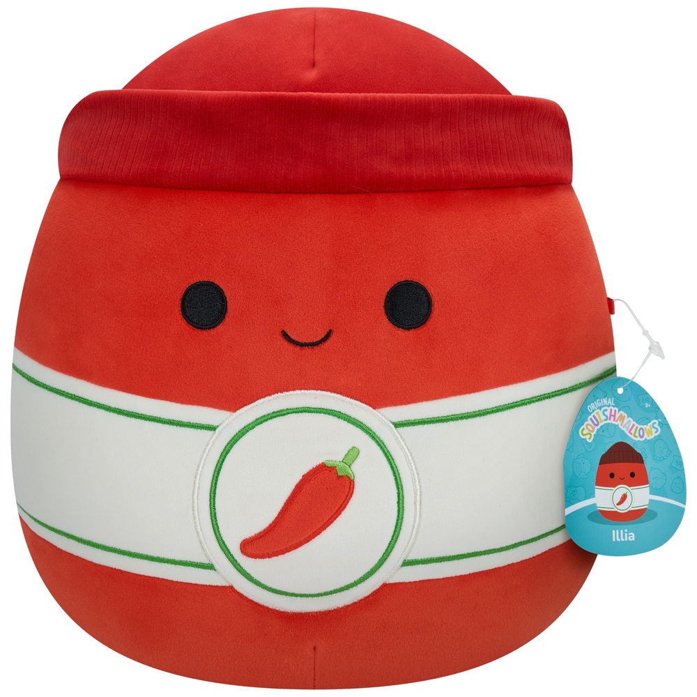 Original Squishmallows 30cm Illia Sriracha Plüschtier